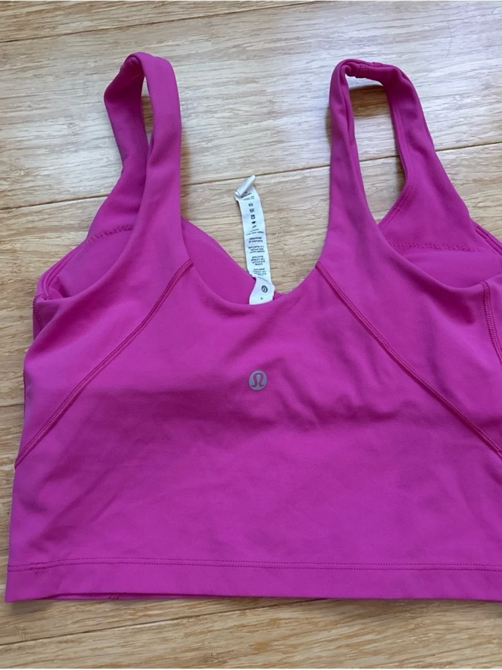 lululemon athletica align top hot pink